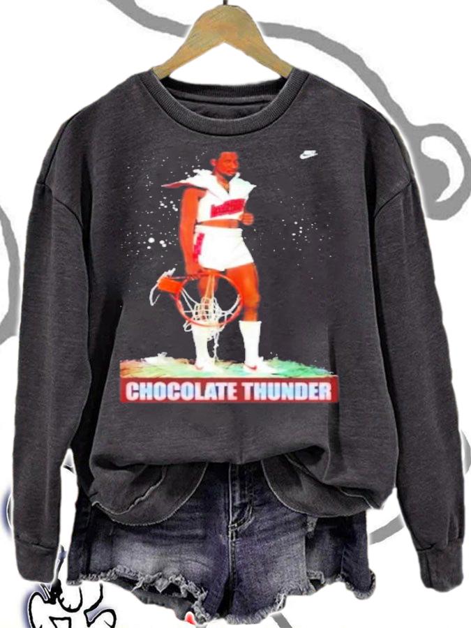 Darryl Dawkins Chocolate Thunder NBA Basketball Shirt
