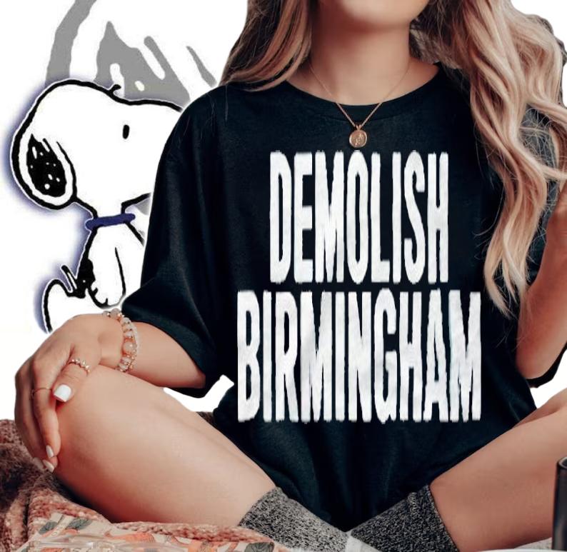 Demolish Birmingham T-shirt woman shirt