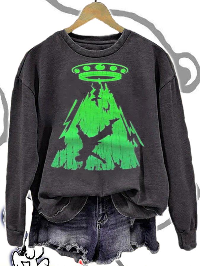 Green Alien Shirt For Lovers Of Universe And Science Fiction Shirt