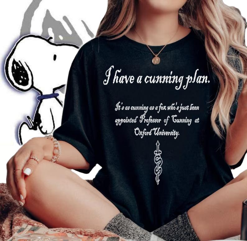 I Have A Cunning Plan Oxford Essential Shirt woman shirt