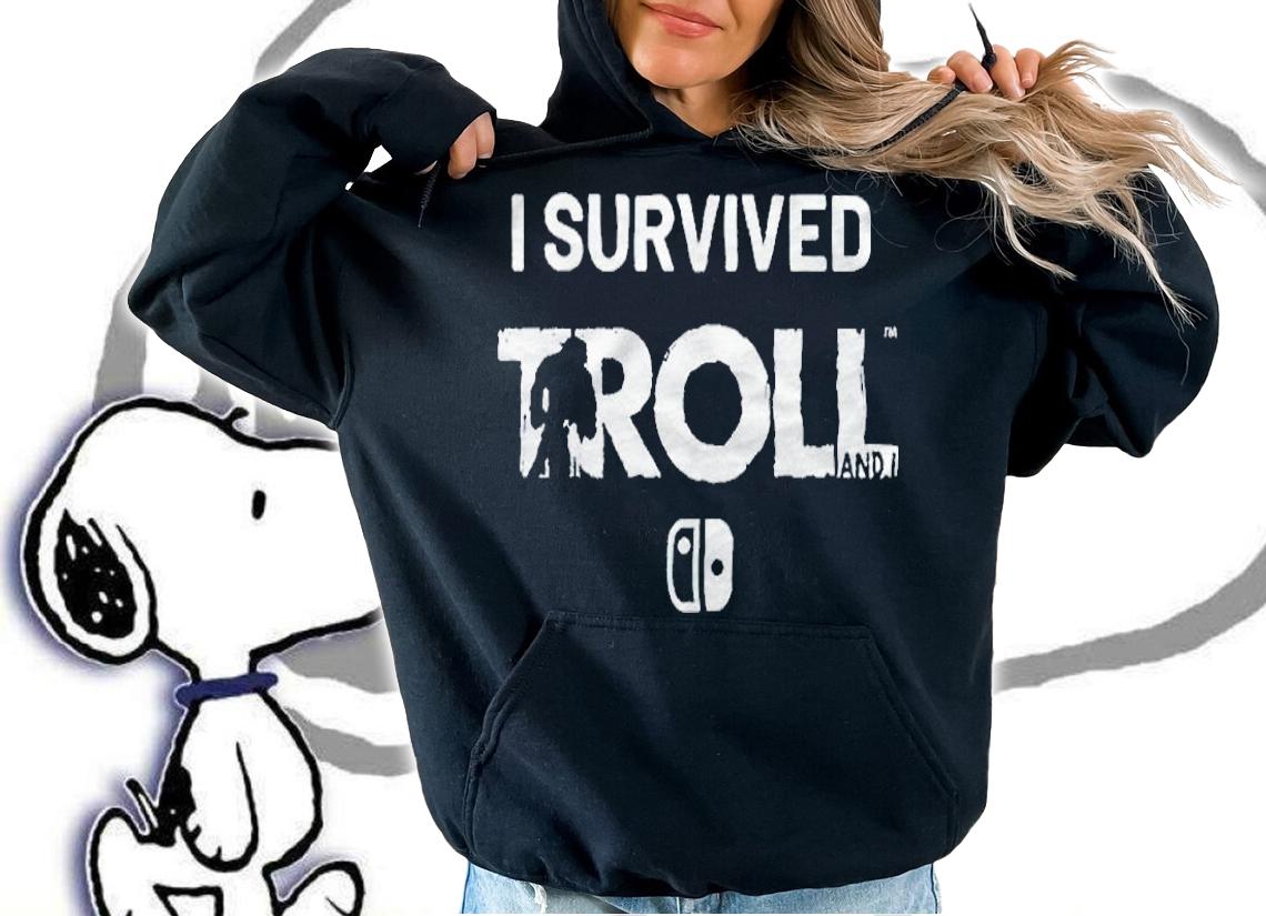 I survived Troll and I T-shirt