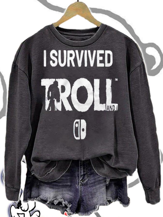 I survived Troll and I T-shirt