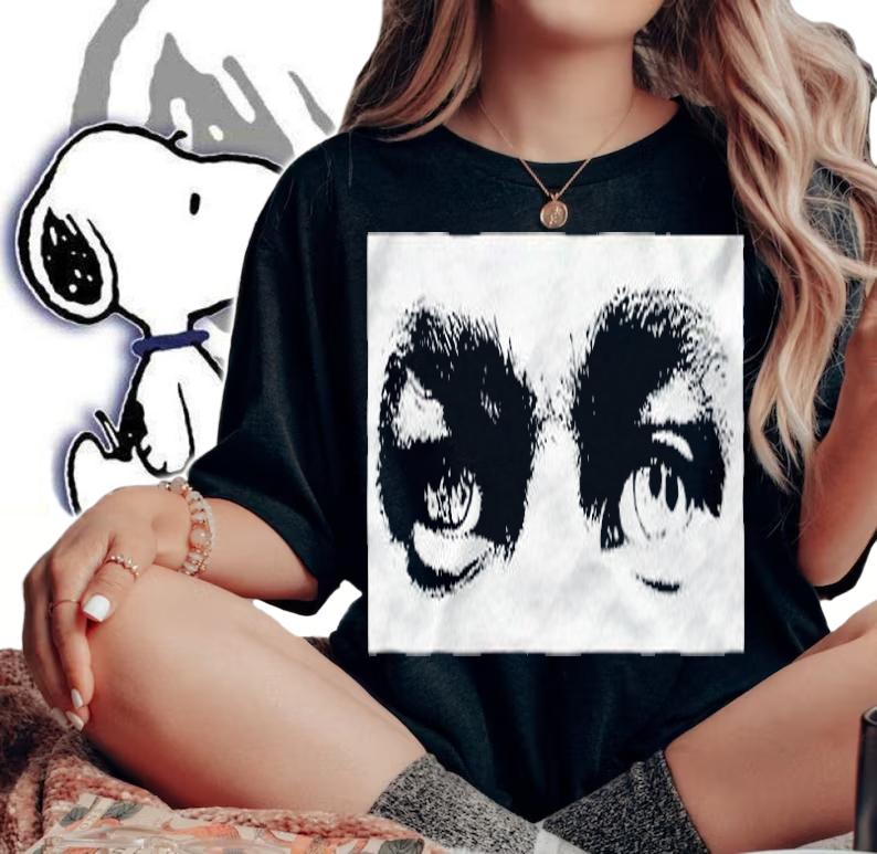 Kaytranada eyes T-shirt woman shirt