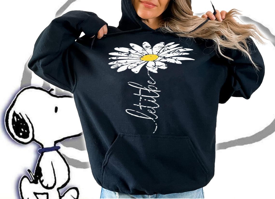 Let It Be Daisy Spring T-Shirt hoodie