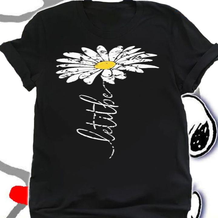 Let It Be Daisy Spring T-Shirt shirt