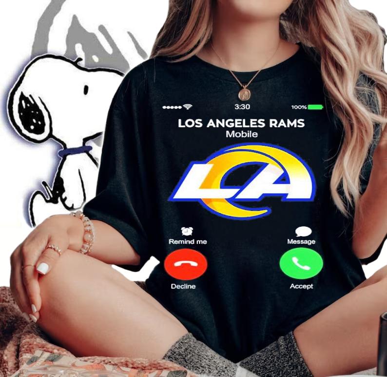 Los Angeles Rams Mobile Decline Me Or Accept Shirt