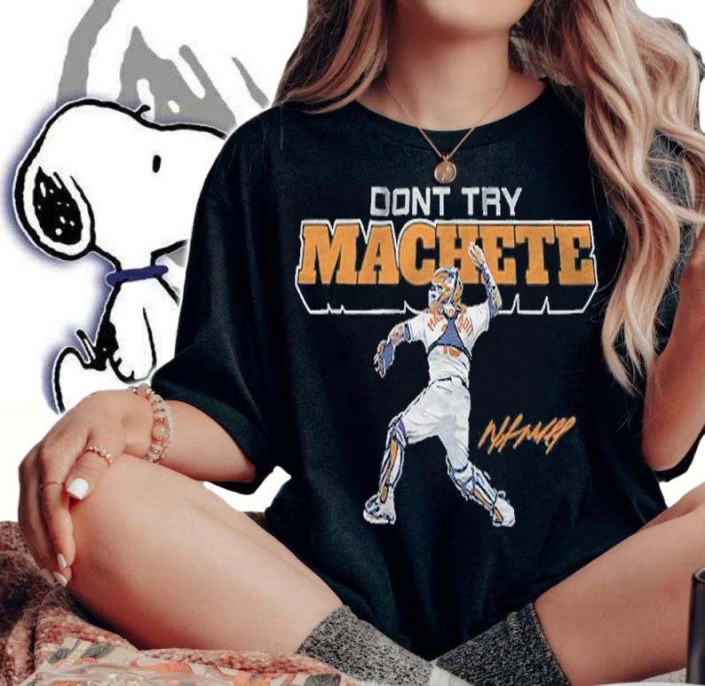 Martn Maldonado Don't Try Machete signature shirt woman shirt