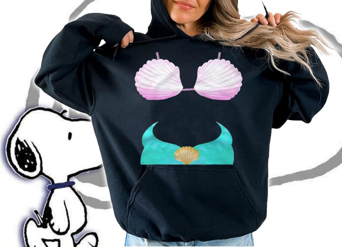 Mermaid Halloween Costume Shirt Cool Magical Dress-Up Gift Shirt hoodie