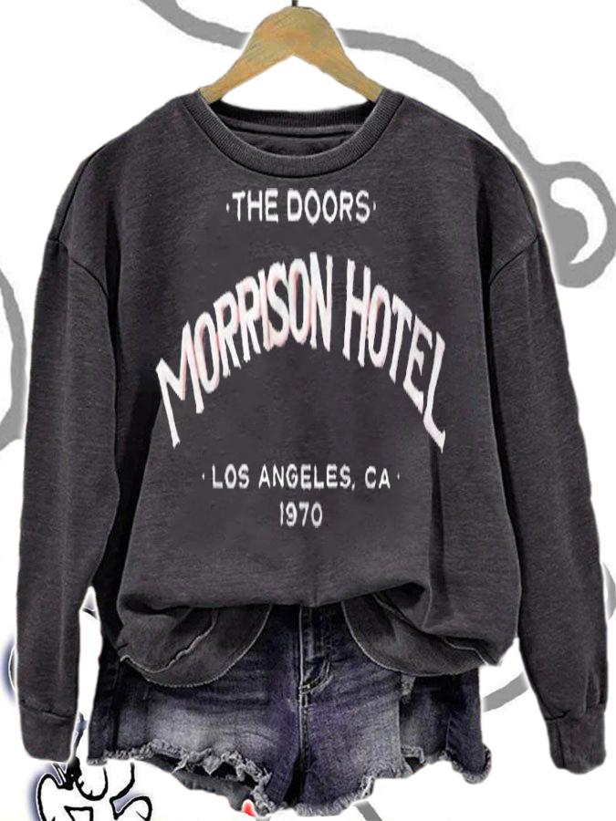 The Doors Morrison Hotel Los Angeles CA 1970 T-shirt sweatshirt