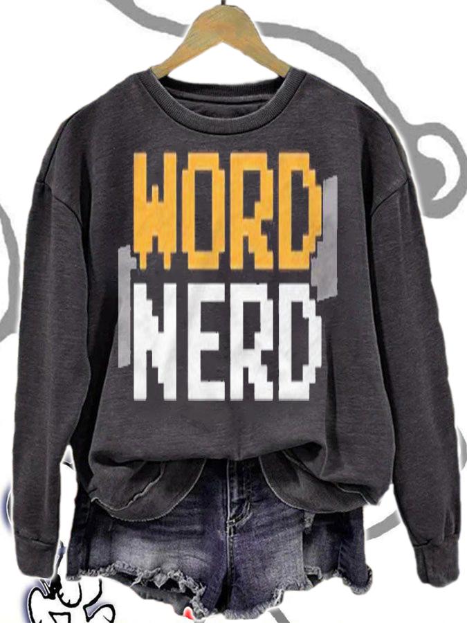 Word Nerd Wordsmith Spelling Bee English Language Day Shirt