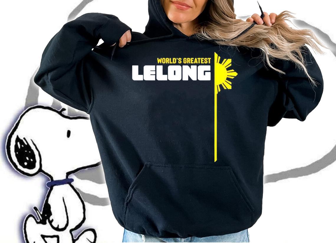 Worlds Greatest Lelong Filipino Flag T-Shirt