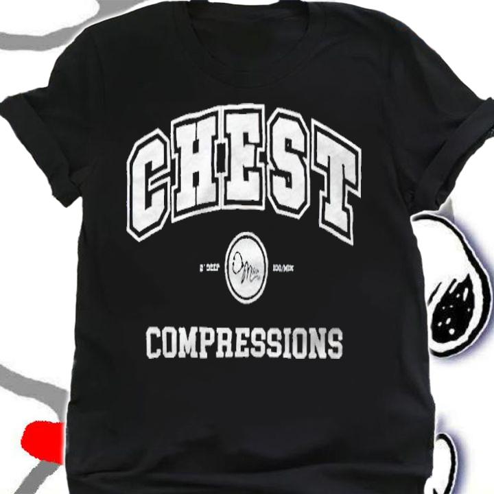 Chest compressions University T-shirt shirt