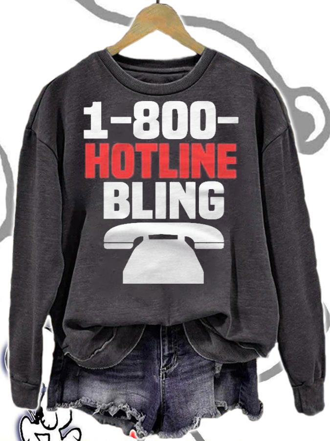 DJ Hotline Bling 1 800 Hotline Bling Album Shirt sweatshirt