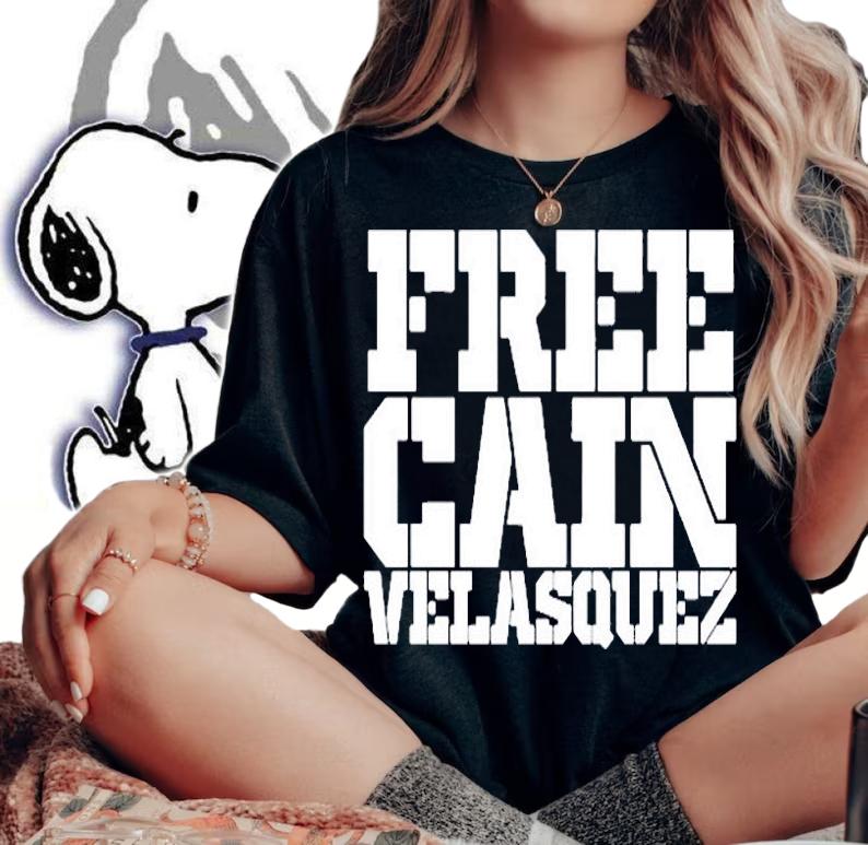 Free Cain Velasquez T-Shirt
