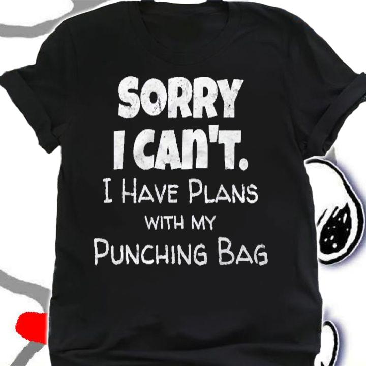 Funny Boxing Quote Design Punching Bag Boxer Meme Shirt