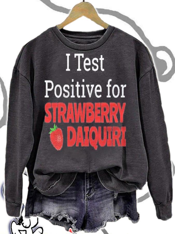 Funny Strawberry Daiquiri Shirt Gift Men Women Premium Shirt sweatshirt