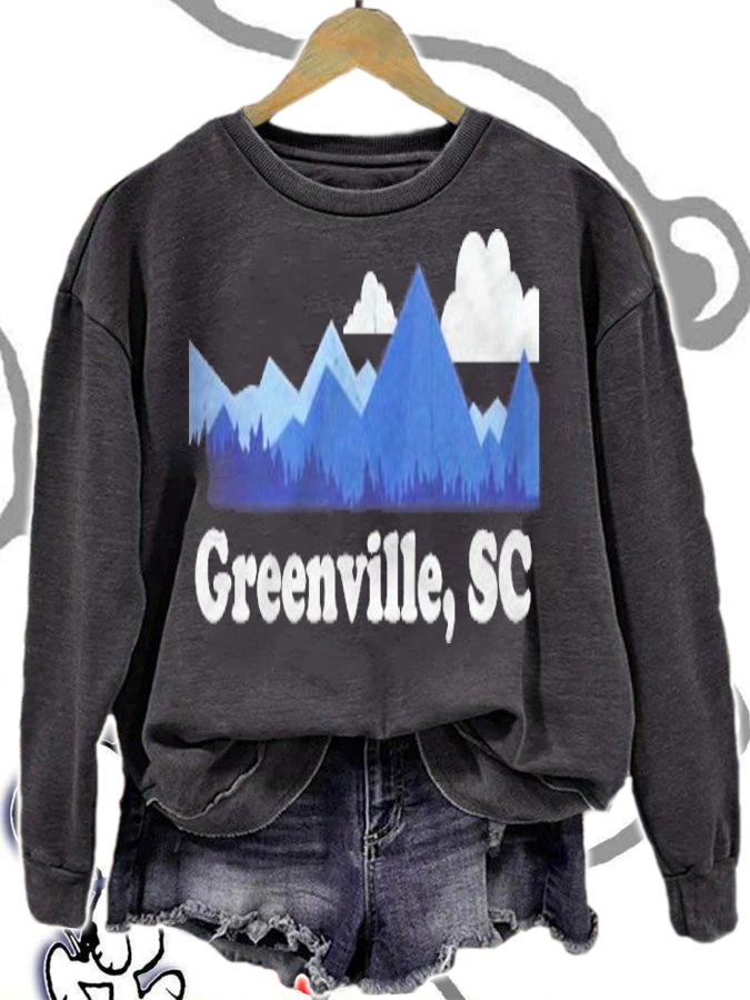 Greenville South Carolina Blue Ridge Mountains Sc T-shirt sweatshirt