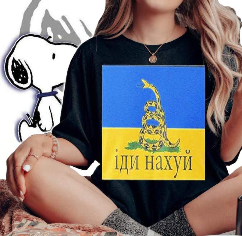 Go Fuck Yourself Snake Island Russian Warship T-Shirt woman shirt