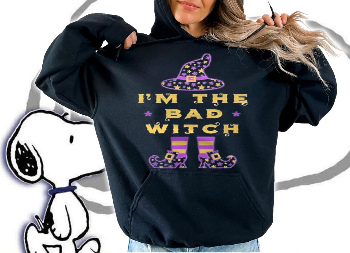 Im The Bad Witch Matching Group Halloween Witch T-shirt hoodie