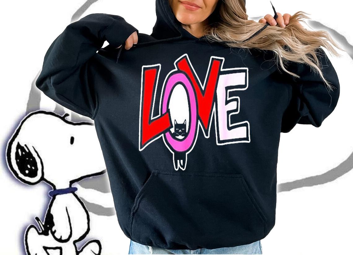Love My Cat T-Shirt hoodie