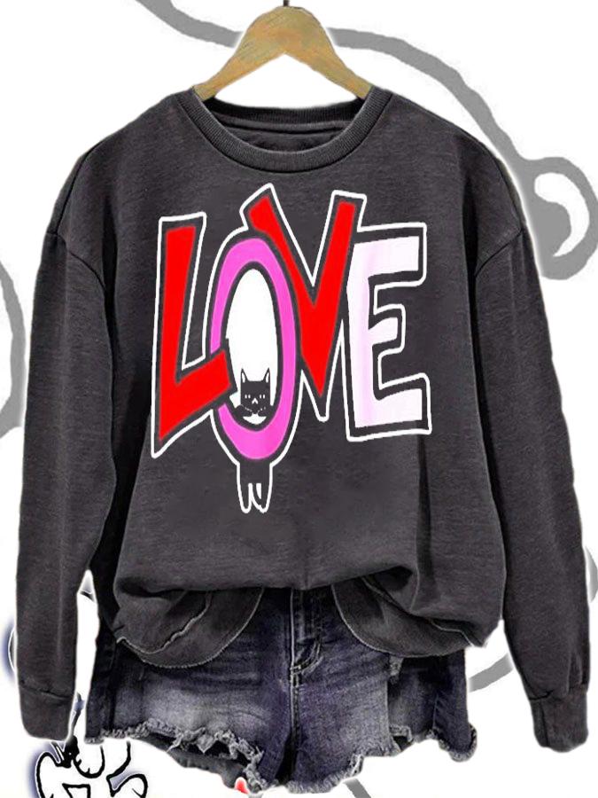 Love My Cat T-Shirt sweatshirt
