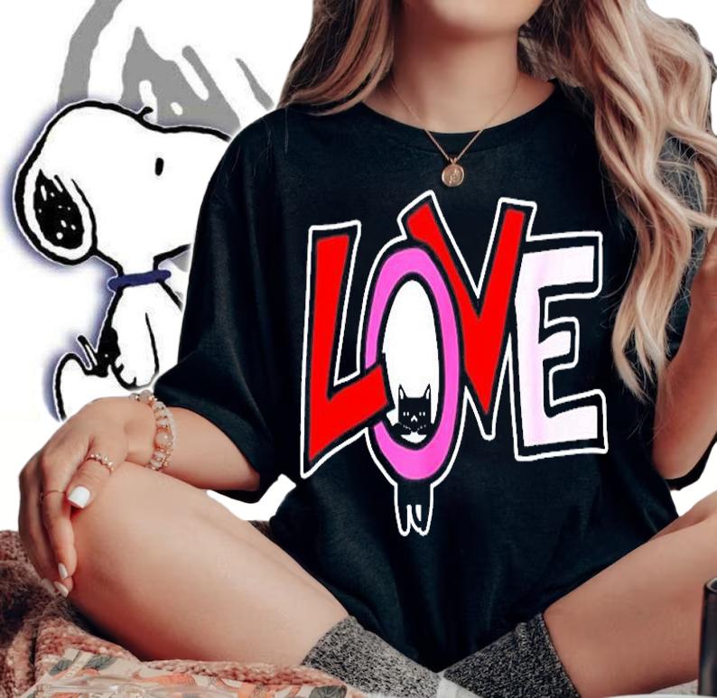 Love My Cat T-Shirt woman shirt