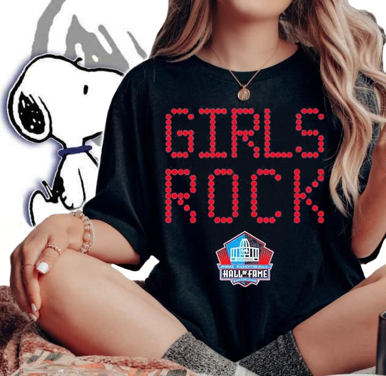 Hall Of Fame Youth Girls Rock T-Shirt woman shirt