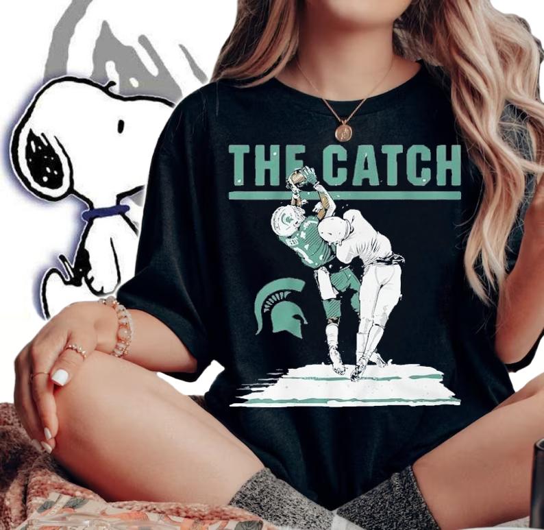 Michigan State Jayden Reed The Catch Shirt woman shirt