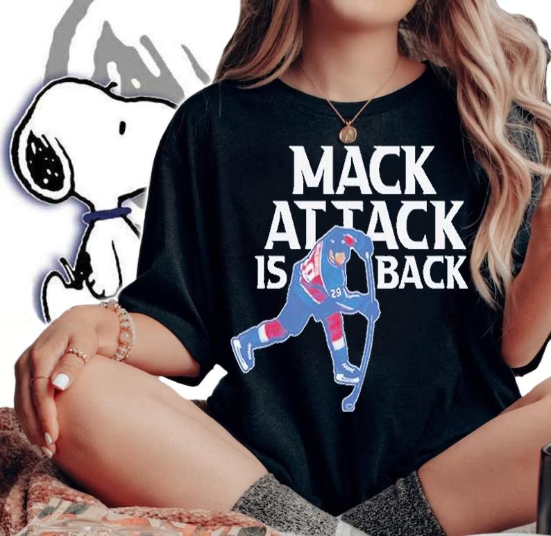 Nathan Mackinnon Mack attack is back T-shirt