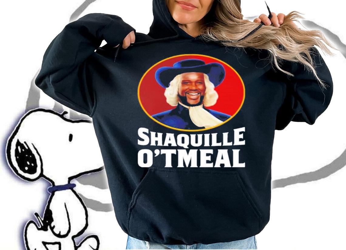 Shaquille Oatmeal Ibzstore Shaquille Oatmeal O'neal Parody Funny Shirt