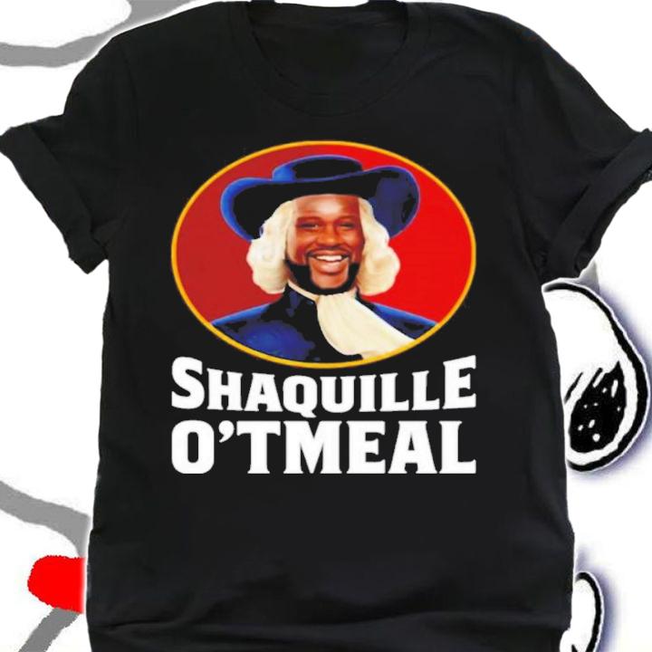 Shaquille Oatmeal Ibzstore Shaquille Oatmeal O'neal Parody Funny Shirt