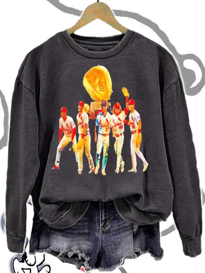 The St Louis Cardinals Flash That Golden Leather MLB Shirt sweatshirt
