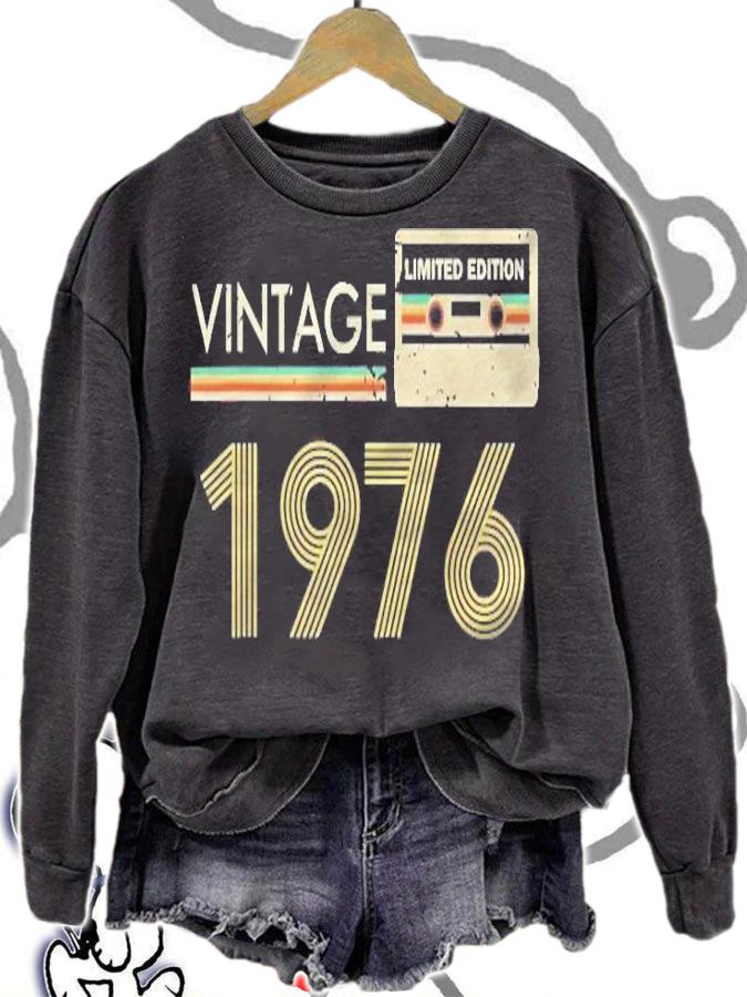 Vintage 1976 Made In 1976 45Th Birthday Limited Edition T-shirt