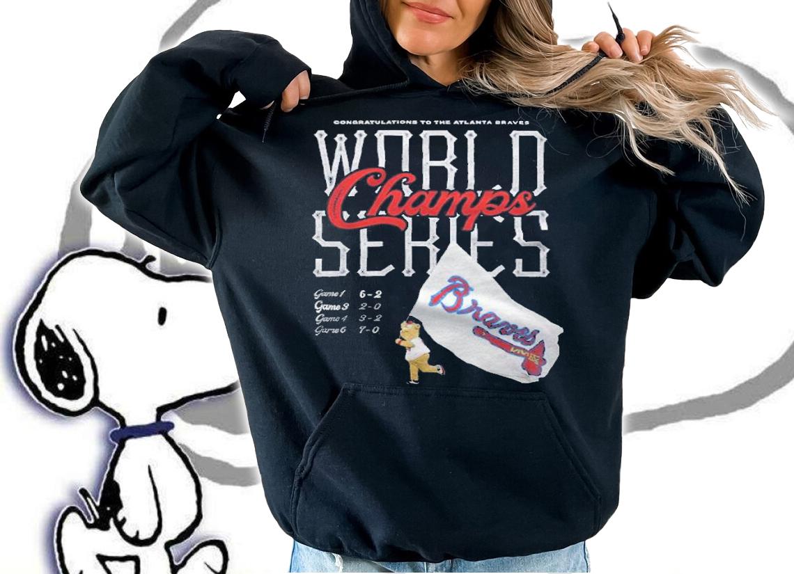 Congratulations to the Atlanta Braves World Champs Series shirt hoodie