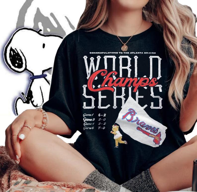 Congratulations to the Atlanta Braves World Champs Series shirt woman shirt