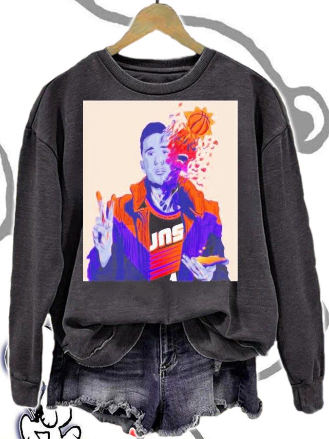 Dangerous Devin Booker Drawing The NBA Shirt sweatshirt
