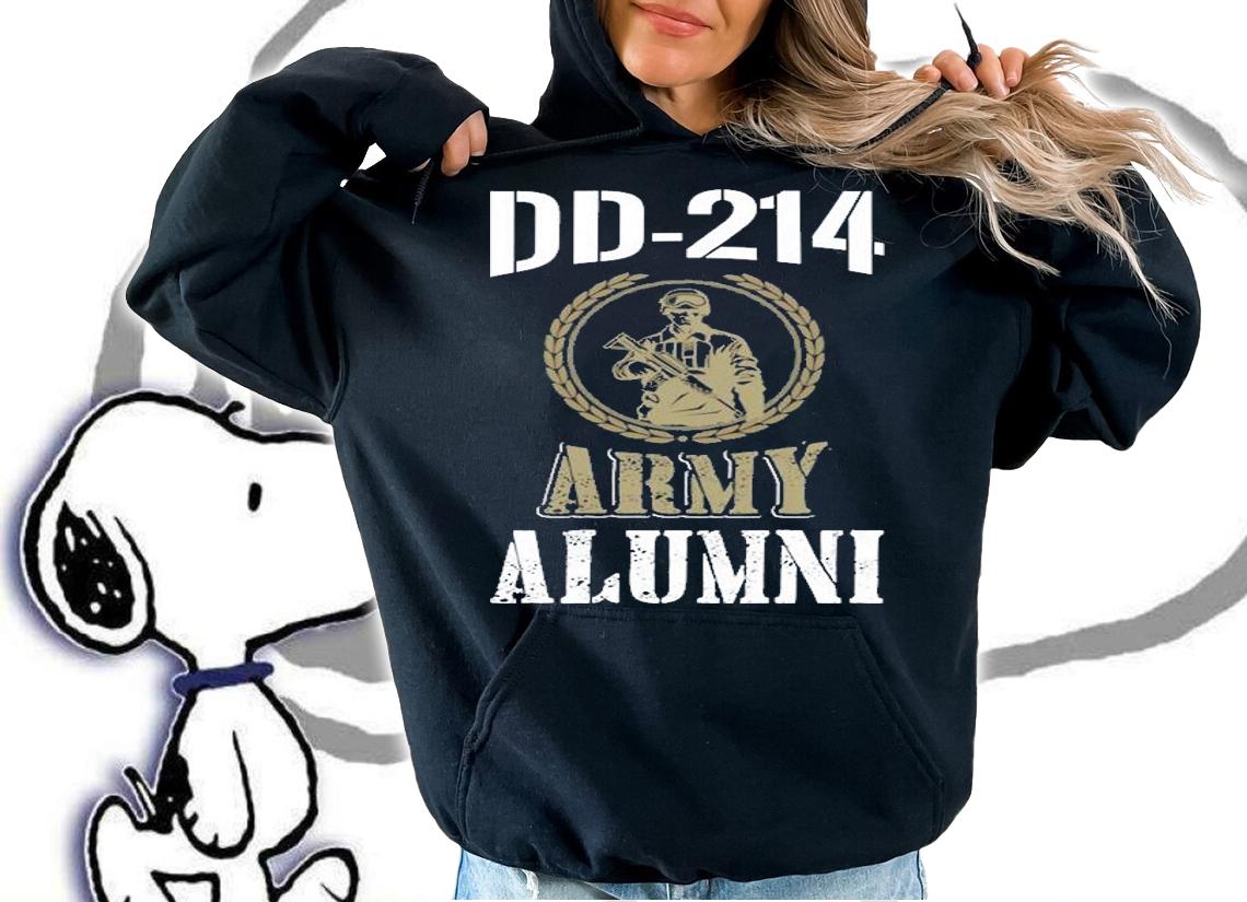 DD-214 ARMY ALUMNI Veterans T-Shirt