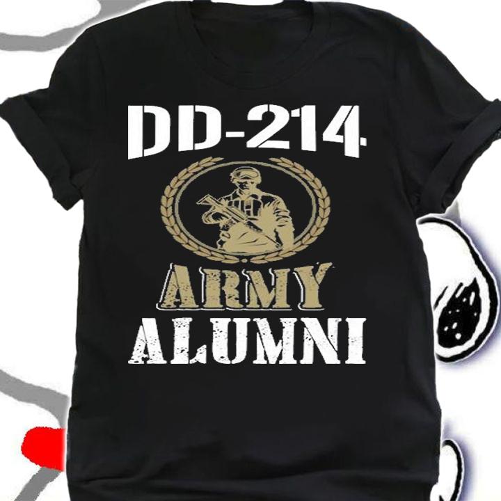 DD-214 ARMY ALUMNI Veterans T-Shirt