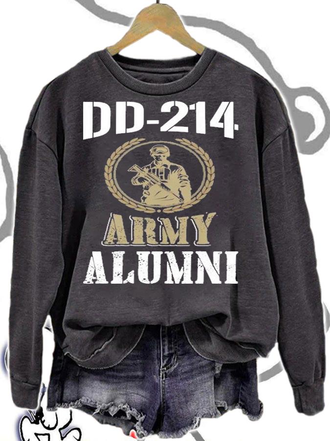 DD-214 ARMY ALUMNI Veterans T-Shirt