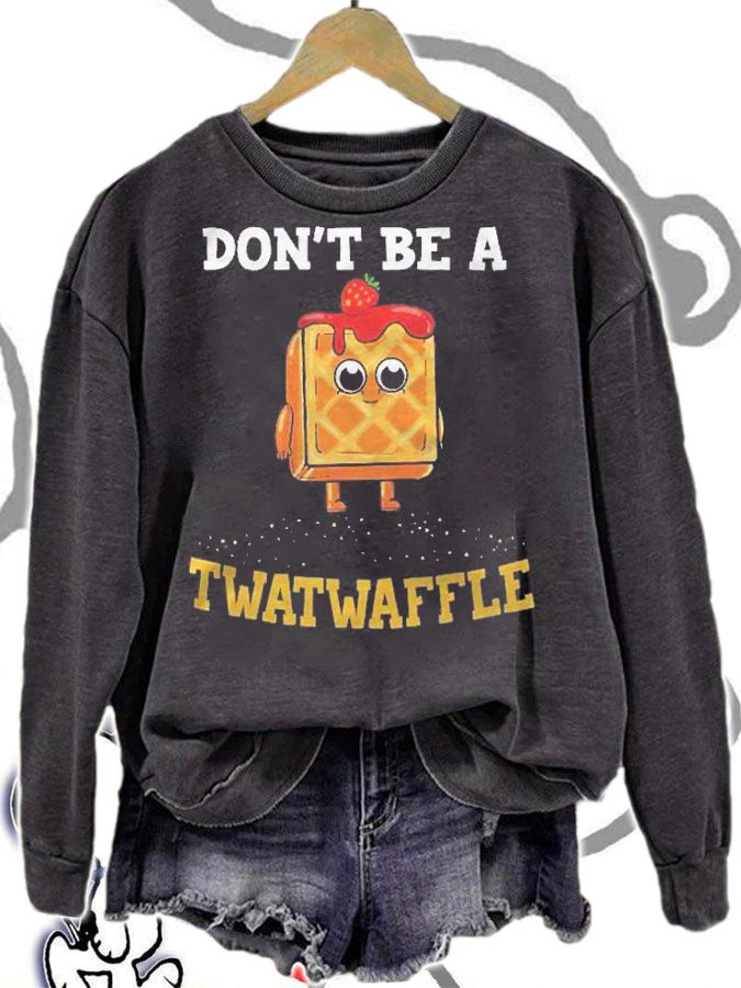 Dont Be A Twatwaffle Gift Waffle Maker Shirt