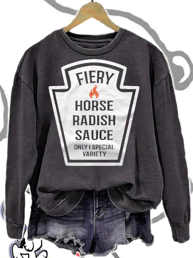 Fiery Horse Radish Sauce Group Condiment Shirt