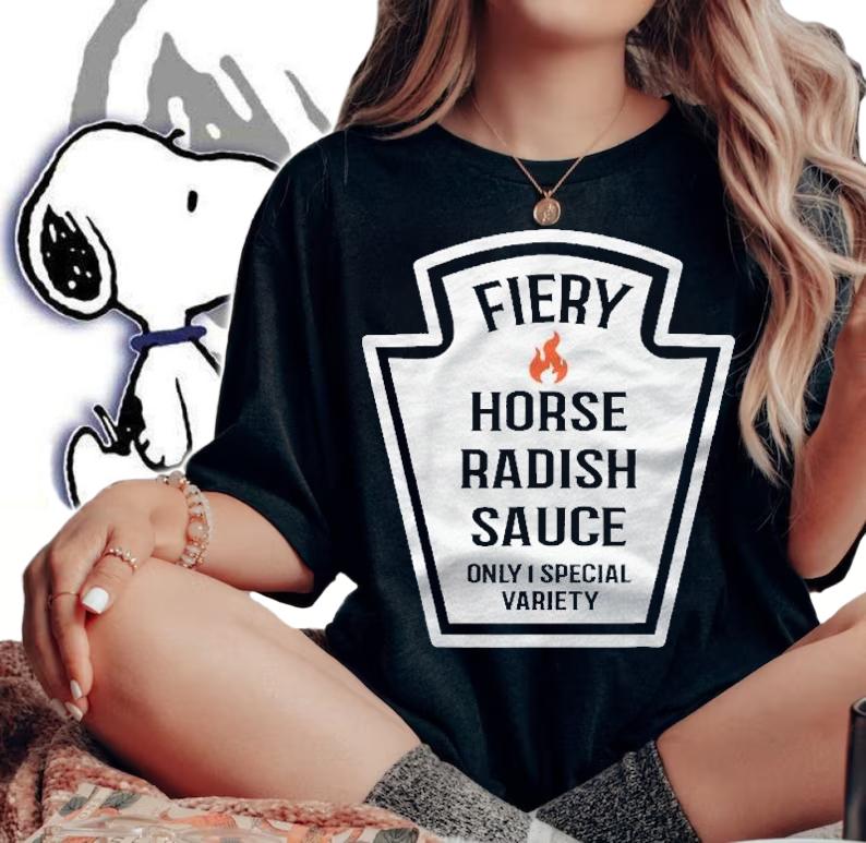 Fiery Horse Radish Sauce Group Condiment Shirt