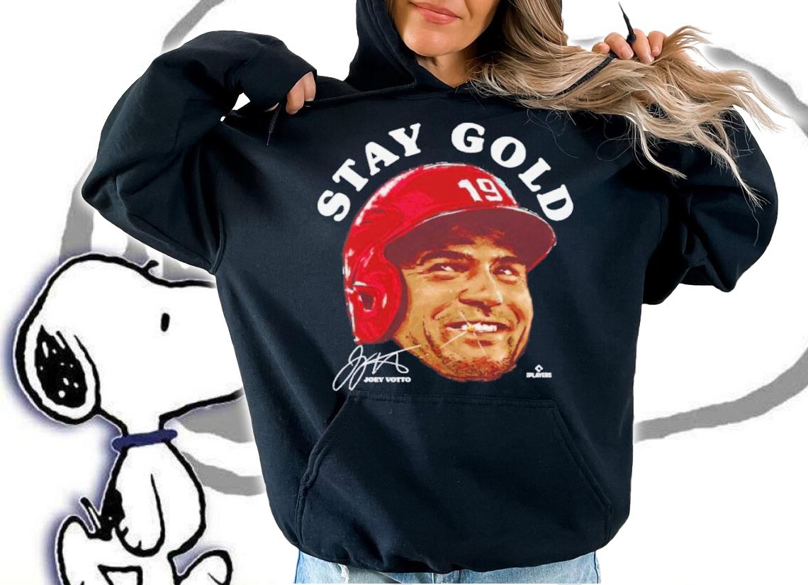 Joey Votto Cincinnati Gold Baseball Signatures Shirt