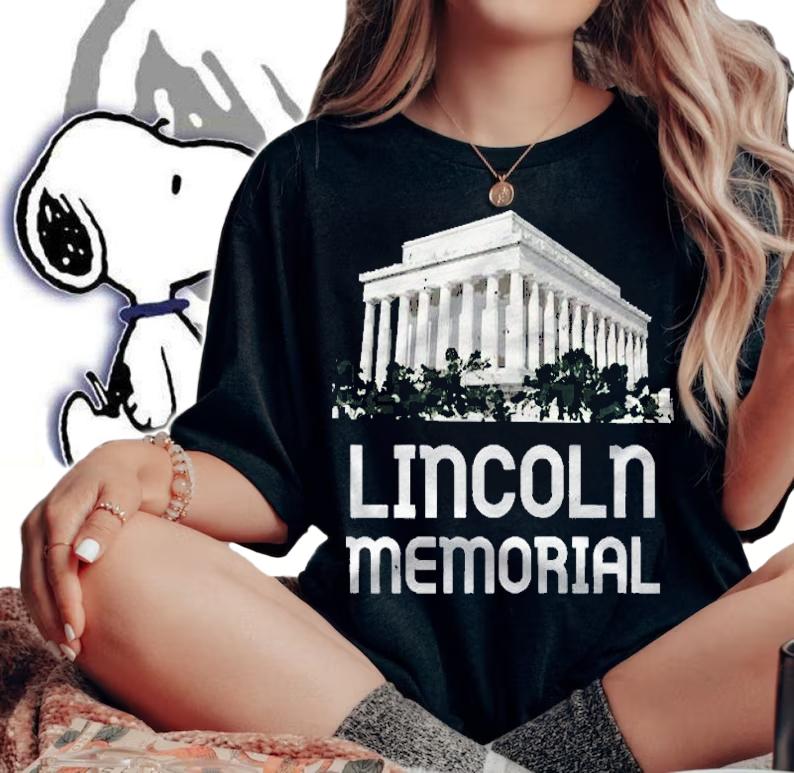 Lincoln Memorial Monument Washington Dc Abraham Us Pullover Shirt woman shirt