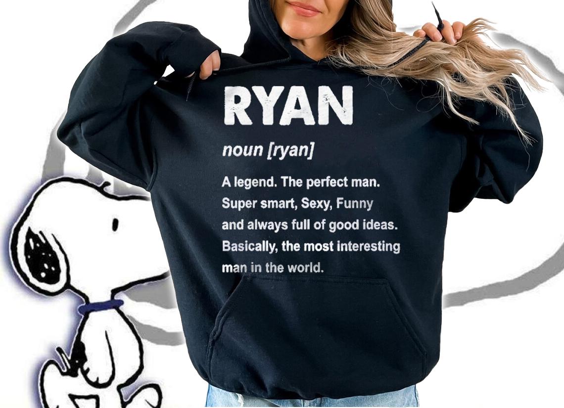 Mens Ryan Name Personalized Custom Shirt hoodie