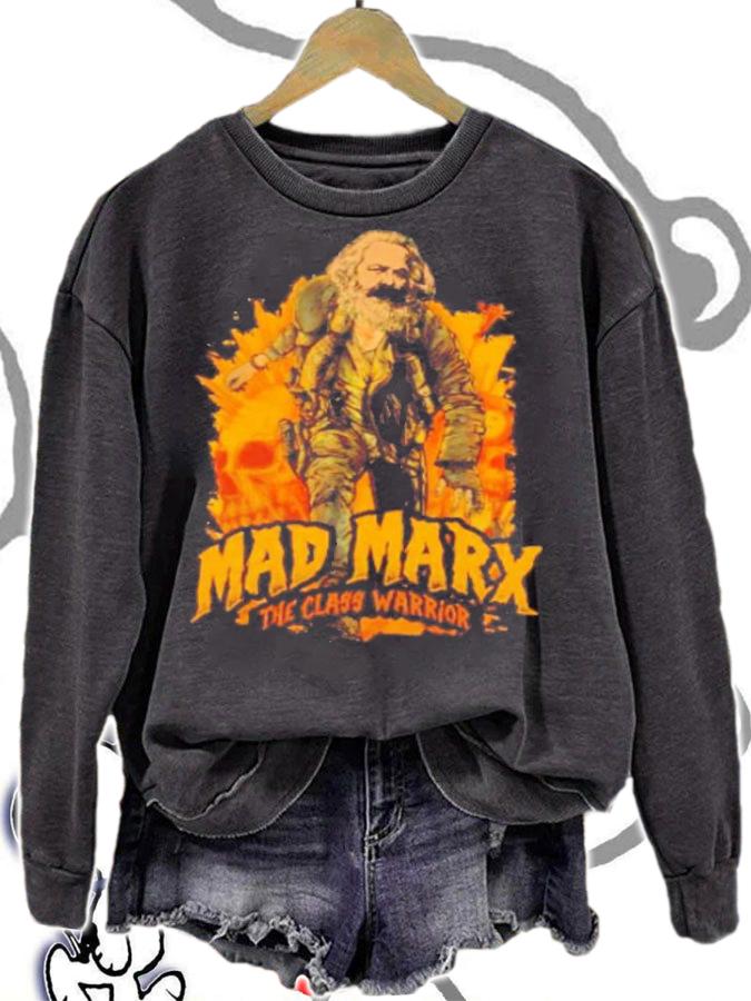 Official Mad Marx The Class Warrior Shirt sweatshirt