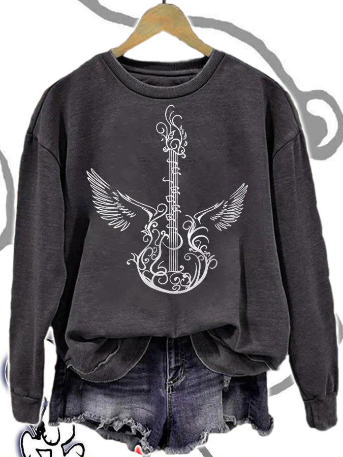 Perfect Guitar Wings Cool Acoustic Guitarist Musician Gift Shirt