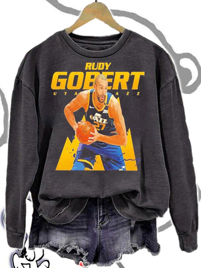 Rudy Gobert Utah Jazz Basketball Shirt sweatshirt