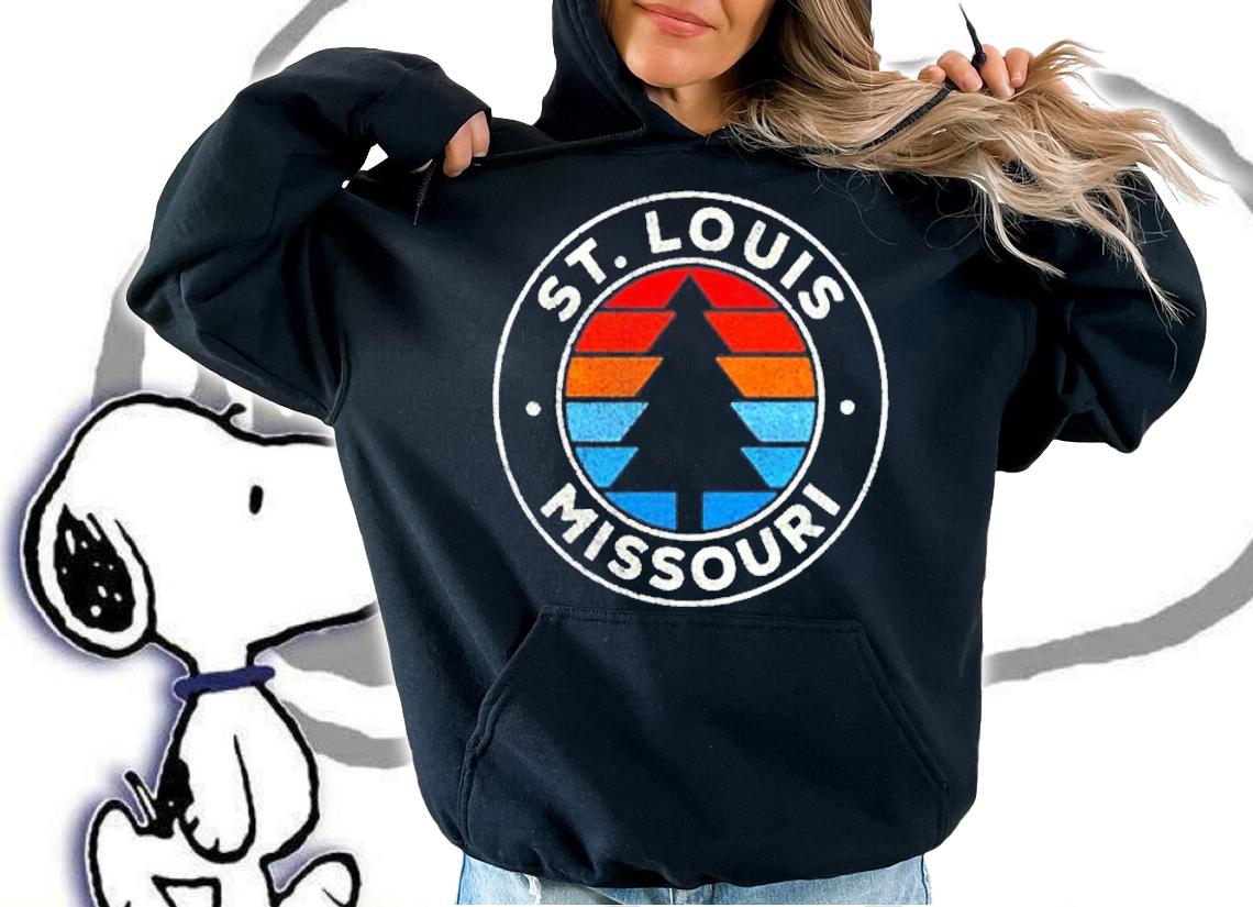 St. Louis Missouri Mo Vintage Graphic Retro 70S T-Shirt hoodie