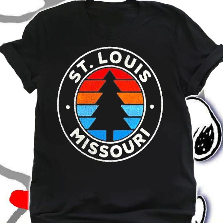 St. Louis Missouri Mo Vintage Graphic Retro 70S T-Shirt shirt